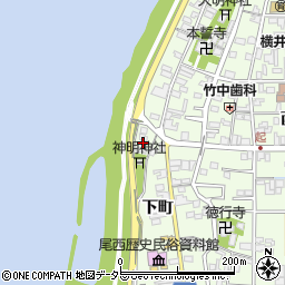 愛知県一宮市起堤町172-2周辺の地図