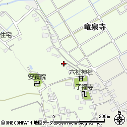 岐阜県養老郡養老町竜泉寺225周辺の地図