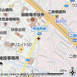 静岡県御殿場市萩原491-16周辺の地図