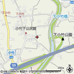 神奈川県小田原市小竹349周辺の地図