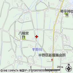 静岡県富士宮市半野174周辺の地図