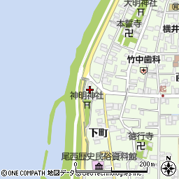 愛知県一宮市起堤町170周辺の地図