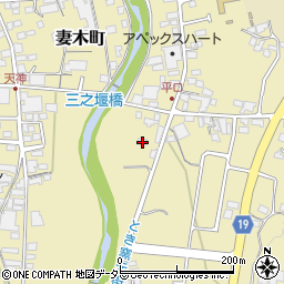 岐阜県土岐市妻木町822-2周辺の地図