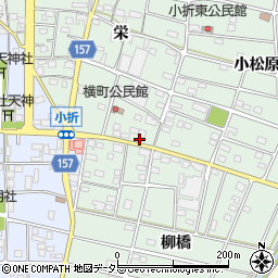 愛知県江南市小折本町栄259周辺の地図