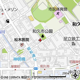 京都府福知山市和久市町周辺の地図