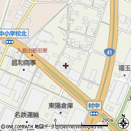 愛知県小牧市村中1223周辺の地図