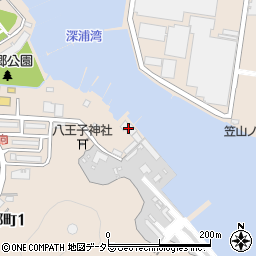 京浜ドッグ周辺の地図