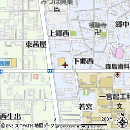 愛知県一宮市小信中島（下郷西）周辺の地図