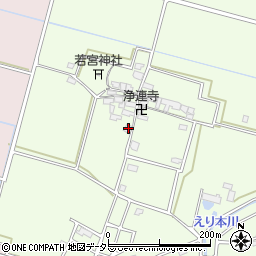 滋賀県高島市安曇川町下小川1942周辺の地図