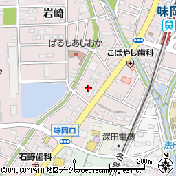 愛知県小牧市岩崎528-1周辺の地図