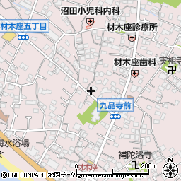 鎌倉材木座郵便局 ＡＴＭ周辺の地図