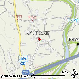 神奈川県小田原市小竹274周辺の地図
