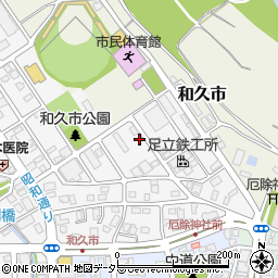 京都府福知山市和久市町51-2周辺の地図