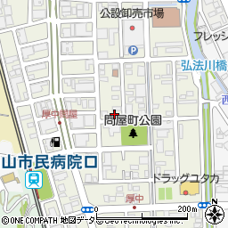 京都府福知山市問屋町周辺の地図