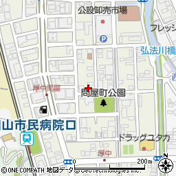 京都府福知山市問屋町周辺の地図