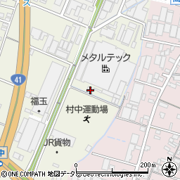 愛知県小牧市村中1408-2周辺の地図