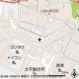 愛知県小牧市入鹿出新田1072周辺の地図