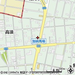 愛知県一宮市千秋町加納馬場清水周辺の地図