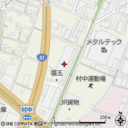 愛知県小牧市村中1291-1周辺の地図