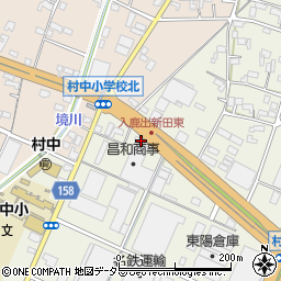 愛知県小牧市村中1187周辺の地図