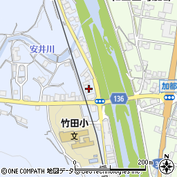 たじま農協竹田支店周辺の地図