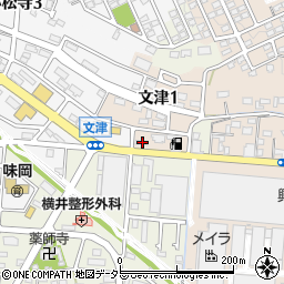 愛知県小牧市文津1丁目64周辺の地図