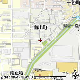 愛知県一宮市南出町55周辺の地図