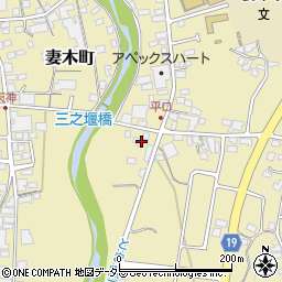岐阜県土岐市妻木町834-1周辺の地図
