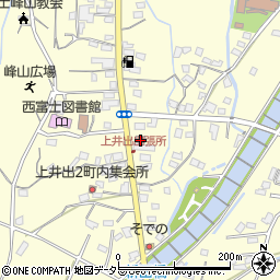 富士宮上井出郵便局 ＡＴＭ周辺の地図