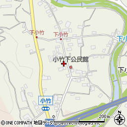 神奈川県小田原市小竹106周辺の地図