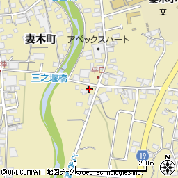 岐阜県土岐市妻木町834周辺の地図