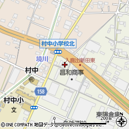 愛知県小牧市村中2807周辺の地図
