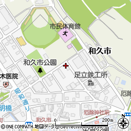 京都府福知山市和久市町51-3周辺の地図