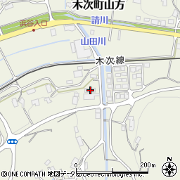 島根県雲南市木次町山方765周辺の地図