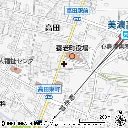 大垣共立銀行養老町役場 ＡＴＭ周辺の地図