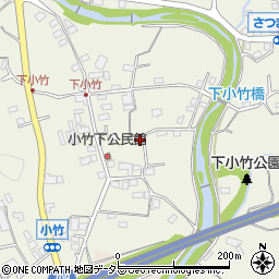 神奈川県小田原市小竹279周辺の地図