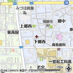 愛知県一宮市小信中島上郷西39-1周辺の地図