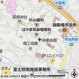 静岡県御殿場市萩原528-6周辺の地図