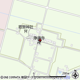 滋賀県高島市安曇川町下小川1838周辺の地図