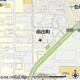 愛知県一宮市南出町65周辺の地図