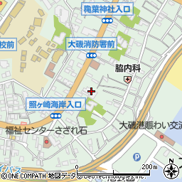 汐彩のお宿　大内館周辺の地図