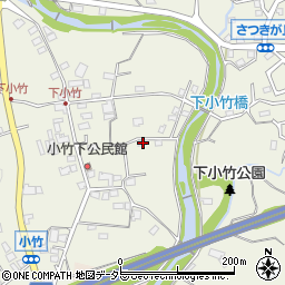 神奈川県小田原市小竹318周辺の地図