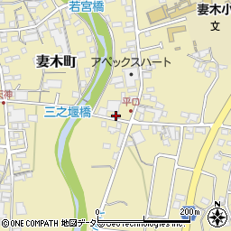 岐阜県土岐市妻木町1250周辺の地図
