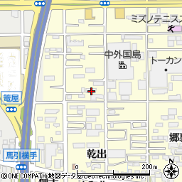 愛知県一宮市大和町馬引焼野44周辺の地図