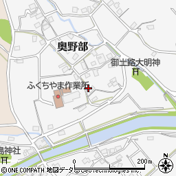 京都府福知山市奥野部217周辺の地図