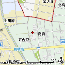 愛知県一宮市千秋町加納馬場神明下周辺の地図