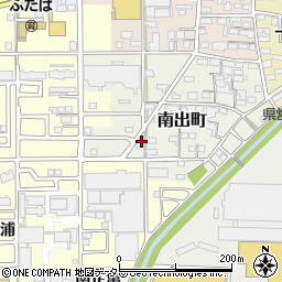 愛知県一宮市南出町85周辺の地図