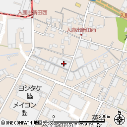 愛知県小牧市入鹿出新田645周辺の地図