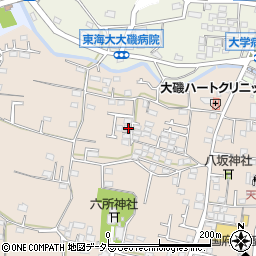神奈川県中郡大磯町国府新宿578周辺の地図