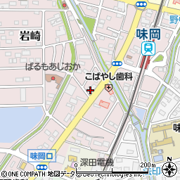 愛知県小牧市岩崎267-1周辺の地図